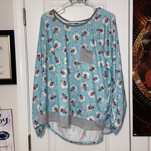 Cuddlduds PJ Top